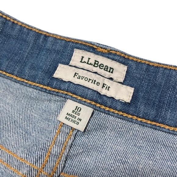 LL Bean Favorite Fit Straight Leg Jeans - Picture 8 of 13